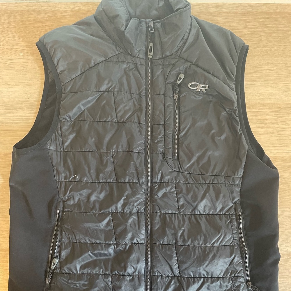 Outdoor Research Vest Sz L small stain seen in pic